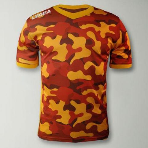 Legea Trikot Tolosa camouflage rot-gelb